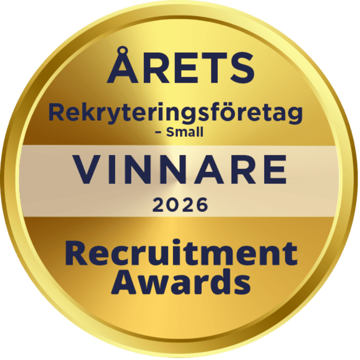 Årets Rekryteringsföretag Small vinnare 2026
