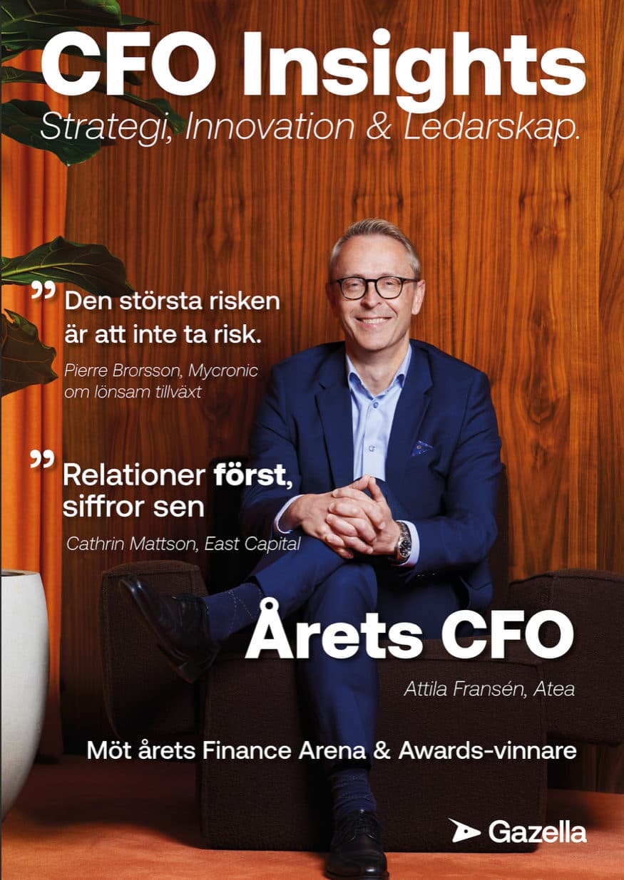 CFO-rollen är inte bredare längre