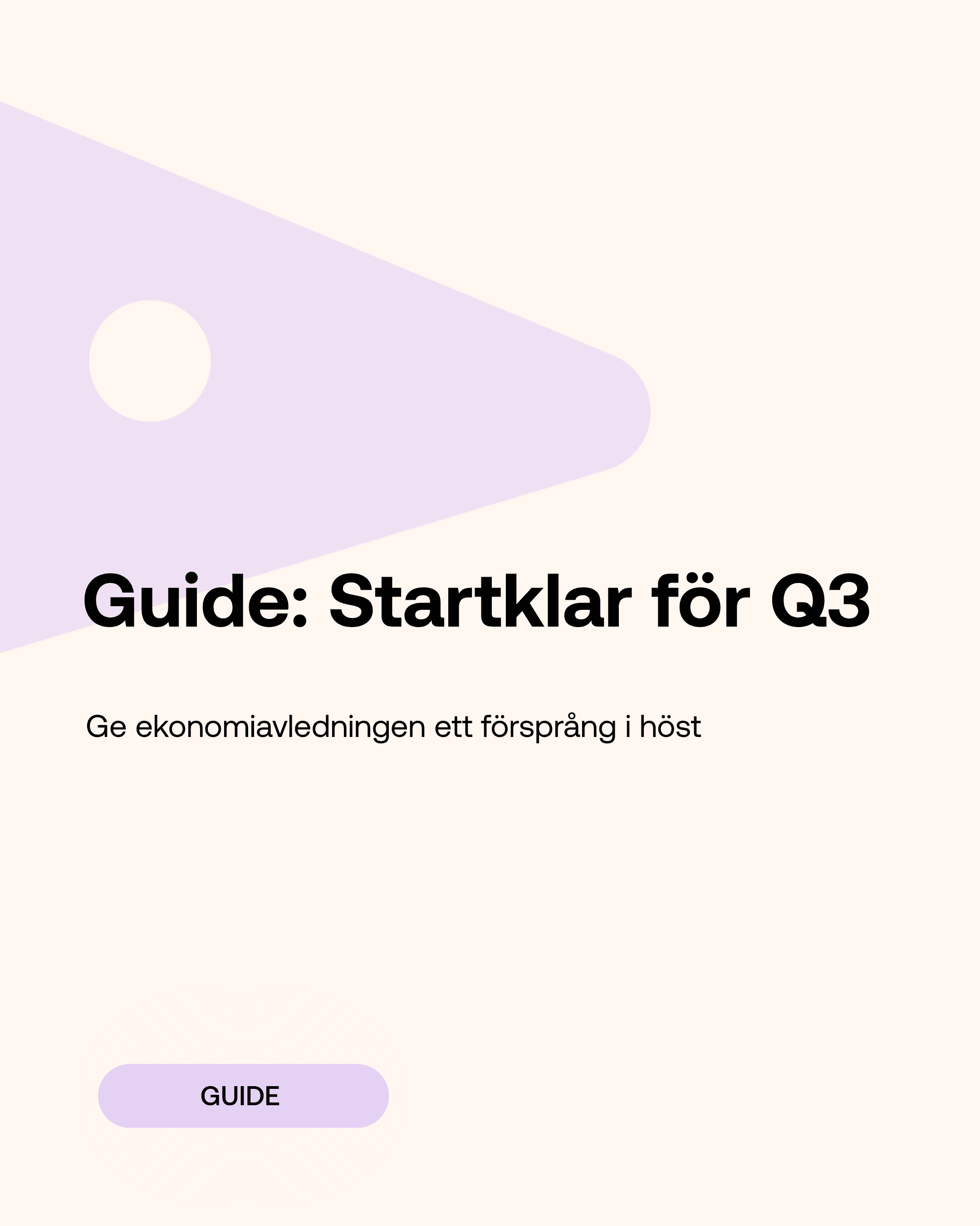 Startklar för Q3