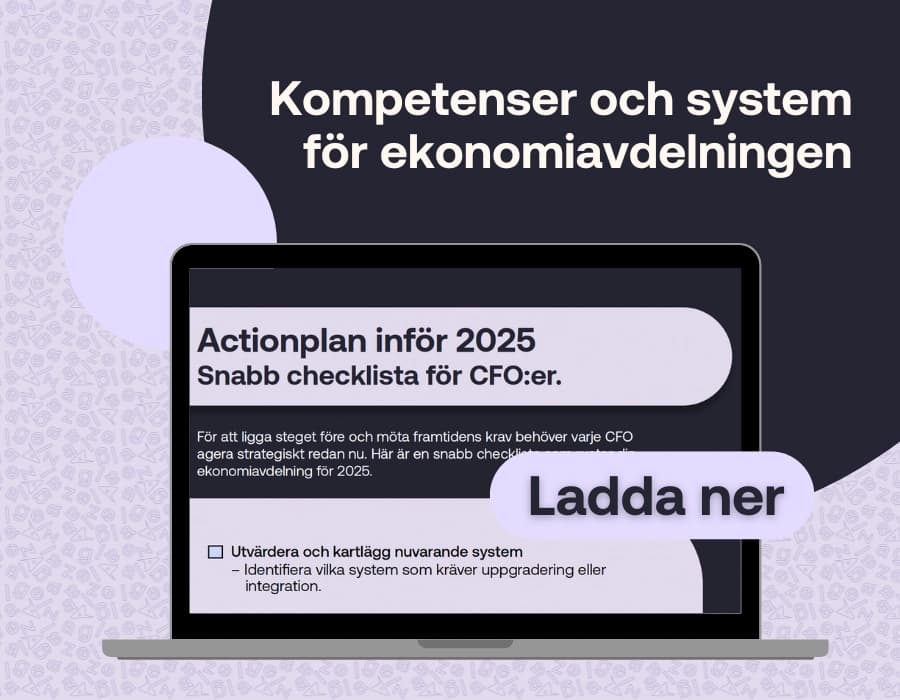 Kompetenser och system för ekonomiavdelningen