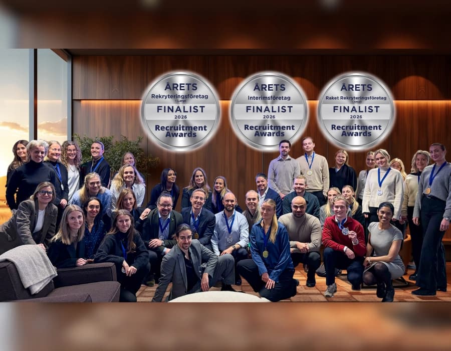 Gazella nominerade i Recruitment Awards - finalist i tre kategorier