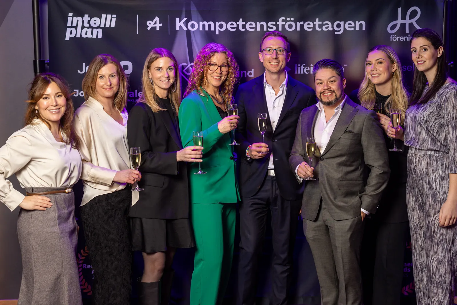 Gazella-teamet på Recruitment Awards
