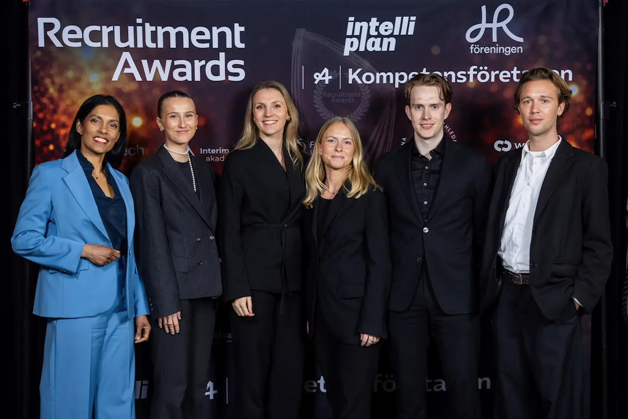 Gazella vinner två kategorier i Recruitment Awards