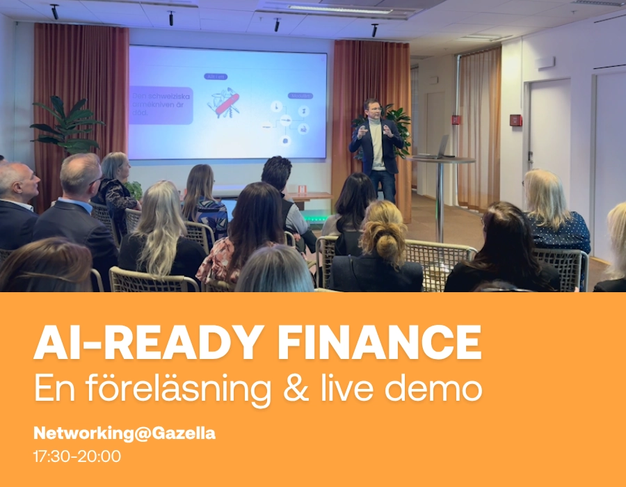 Nätverksmingel: AI-ready finance