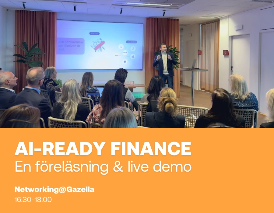 Nätverksmingel: AI-ready finance