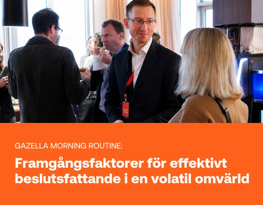 Framgångsfaktorer för effektivt beslutsfattande i en volatil omvärld