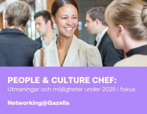 Nätverkslunch People-Culture chefer Gazella